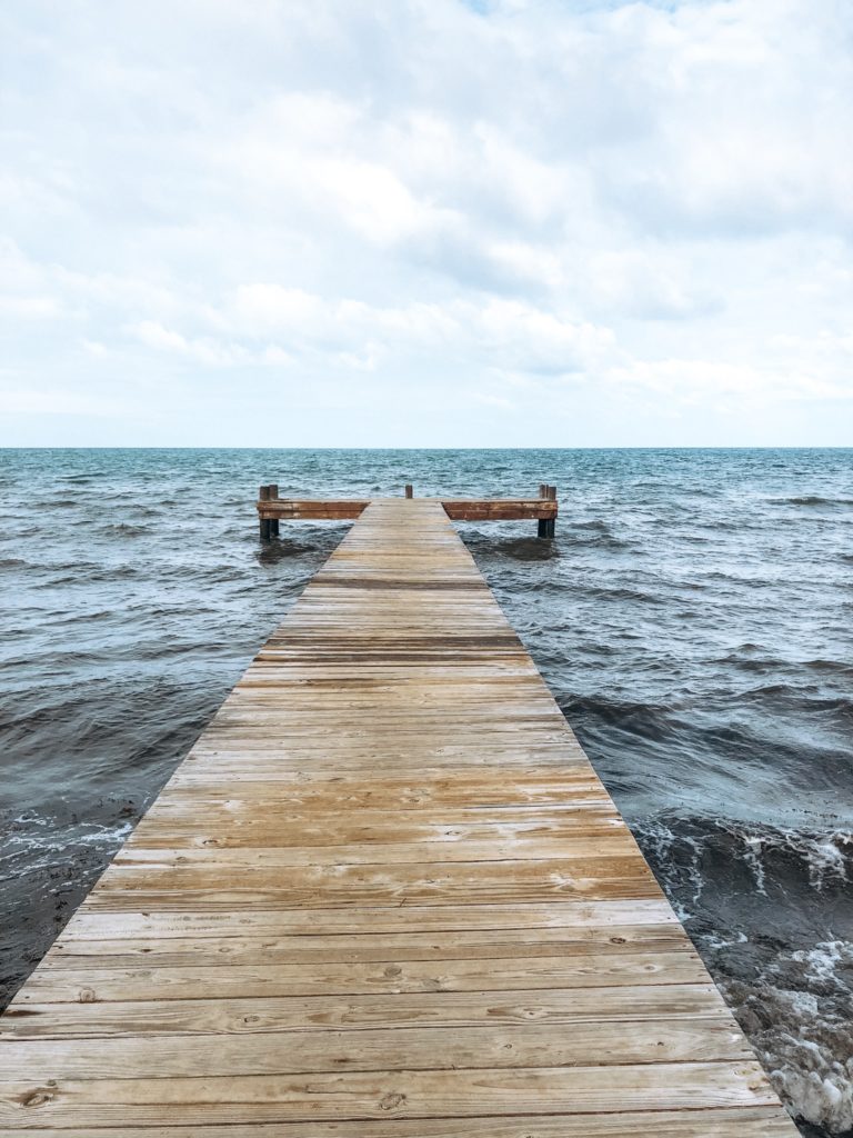Dock in Belize